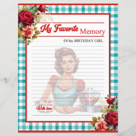 Klassischer Blue Birthday Party-Favoritenspeicher