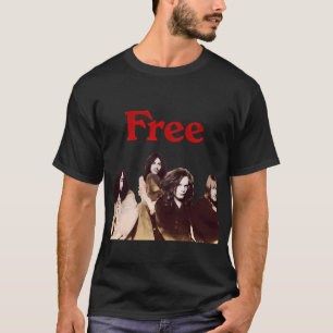 Klassischer Blues Rock Fr.ee Inspirierte Kunstwerk T-Shirt
