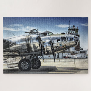 Klassischer Bomber der B-17 Puzzle
