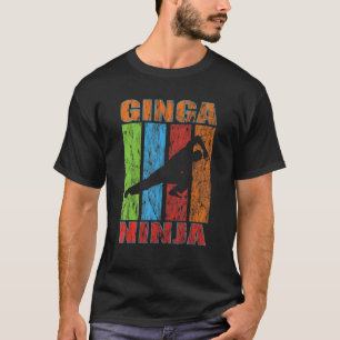 Klassischer brasilianischer Tanz Karate Sportkampf T-Shirt