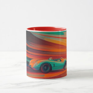 klassischer britischer Rennwagen, berühmt für sein Tasse