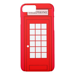 Klassischer britischer roter Telefonzelle iPhone 7 Case-Mate iPhone Hülle