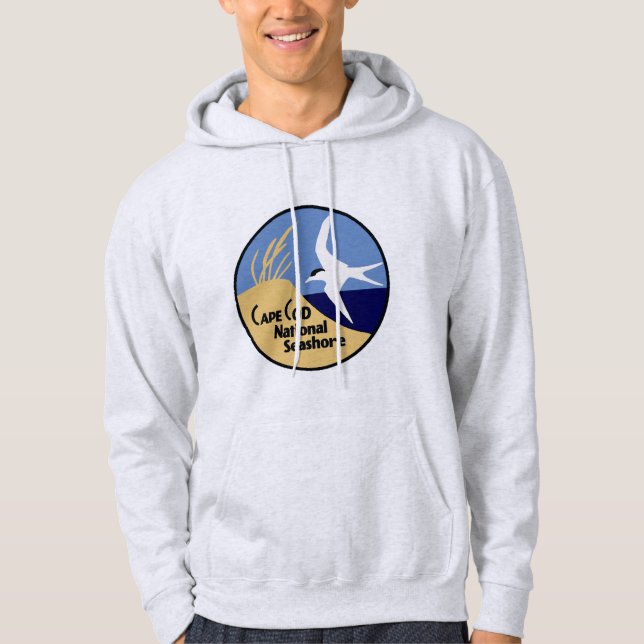 Klassischer Cape Cod National Seashore Hoodie (Vorderseite)