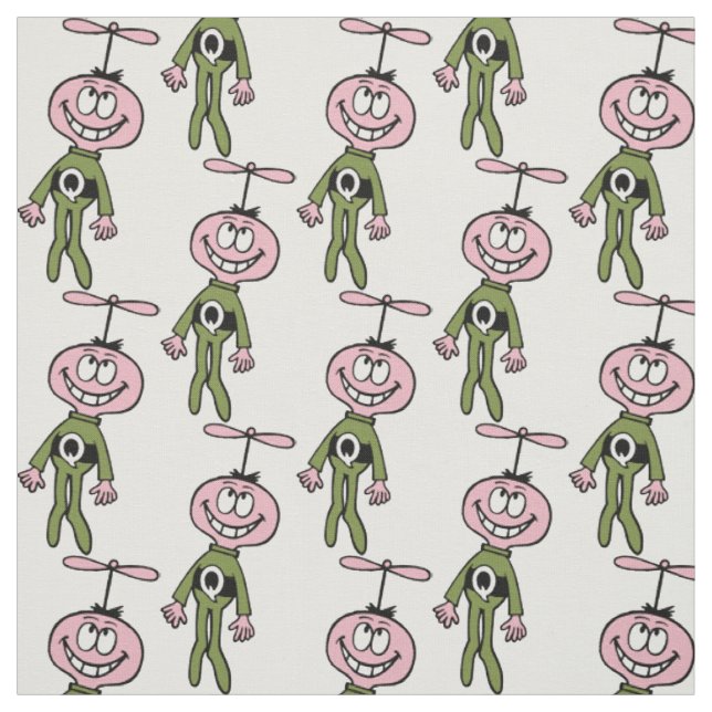 Klassischer Cerealien-Alien-Stoff Stoff (Muster)