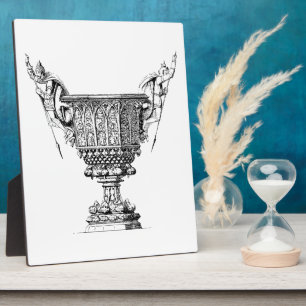 Klassischer Chalice Fotoplatte