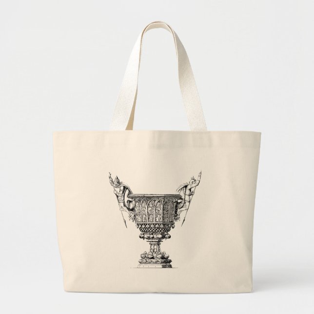 Klassischer Chalice Jumbo Stoffbeutel (Vorne)