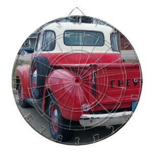 Klassischer Chevy LKW-HeckklappeDartboard Dartscheibe