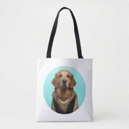 Klassischer Chic Breakfast Poster Golden Retriever