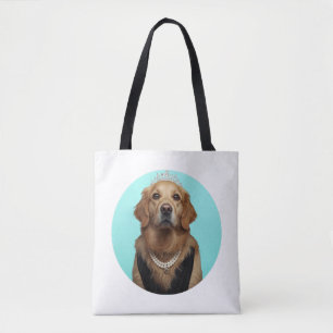 Klassischer Chic Breakfast Poster Golden Retriever