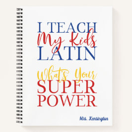 Klassischer Christlicher Mama-Lehrer Notizbuch