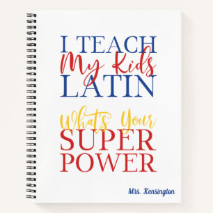 Klassischer Christlicher Mama-Lehrer Notizbuch