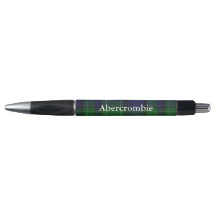 Klassischer Clan Abercrombie Tartan Karierter Pen Kugelschreiber