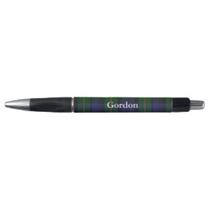 Klassischer Clan Gordon Tartan Karierter Pen Kugelschreiber