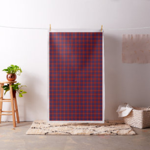 Klassischer Clan-Hamiltontartan-kariertes Gewebe Stoff