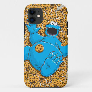 Klassischer Cookie-Monster und Kekse Case-Mate iPhone Hülle