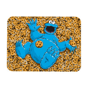 Klassischer Cookie-Monster und Kekse Magnet