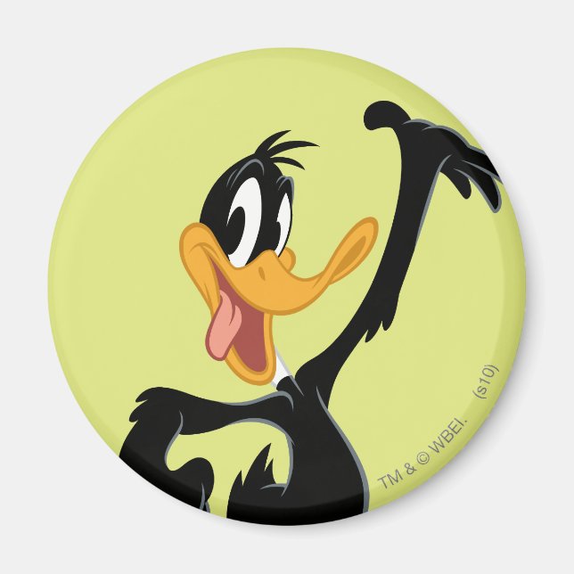 Klassischer DAFFY DUCK™ Magnet (Vorne)