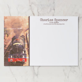 Klassischer Dampf-Motor, GWR King Class, personali