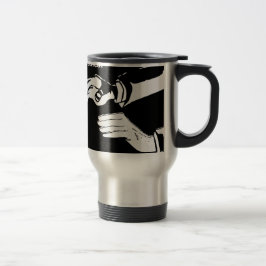 Klassischer Dashboard-Dashboard-Trommler Reisebecher