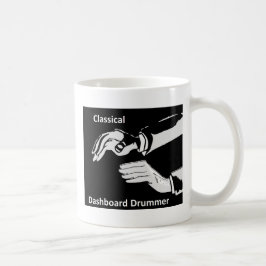 Klassischer Dashboard-Dashboard-Trommler Tasse