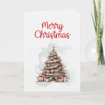 Klassischer, dekorierter Weihnachtsbaum, kühl-weiß