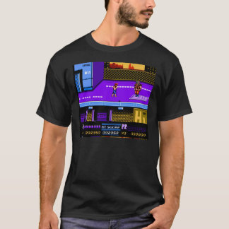 Klassischer Double Dragon 2 nes pixel Klassischer  T-Shirt