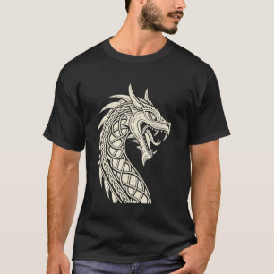 Klassischer Drache Wikinger Welt Schlange u2013 No T-Shirt