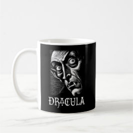 Klassischer Dracula Vintag Gothic Vampire Hallowee Kaffeetasse