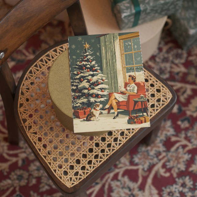 Klassischer Dungenkrebs Feiertagskarte (Von Creator hochgeladen)