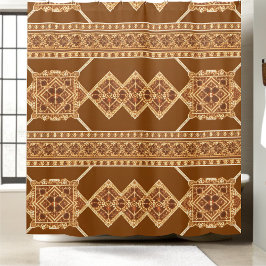 Klassischer Duschvorhang Rustikales Bauernhaus