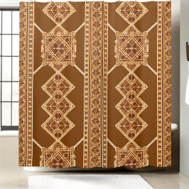 Klassischer Duschvorhang Rustikales Bauernhaus Ver