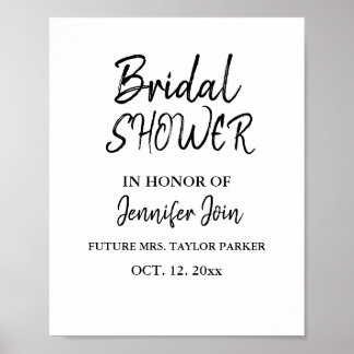 Klassischer, eleganter Kupfer-Hochzeitsschaum-Brau Poster