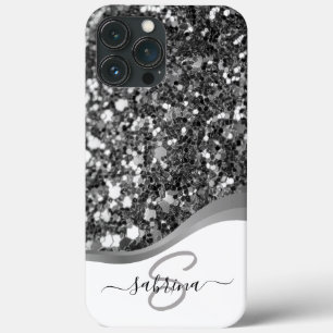 Klassischer, eleganter Name des Monogrammes des Bl Case-Mate iPhone Hülle