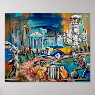 Klassischer englischer Geschmack Poster