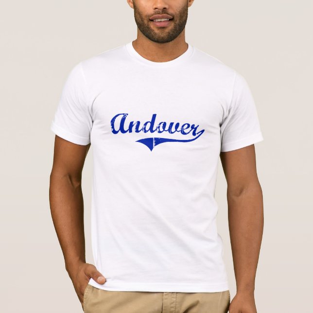 Klassischer Entwurf Andovers Kansas T-Shirt (Vorderseite)