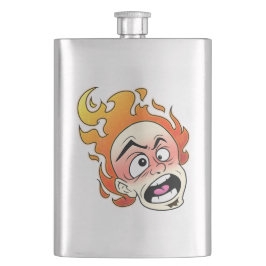 Klassischer Feuerkolben Flachmann