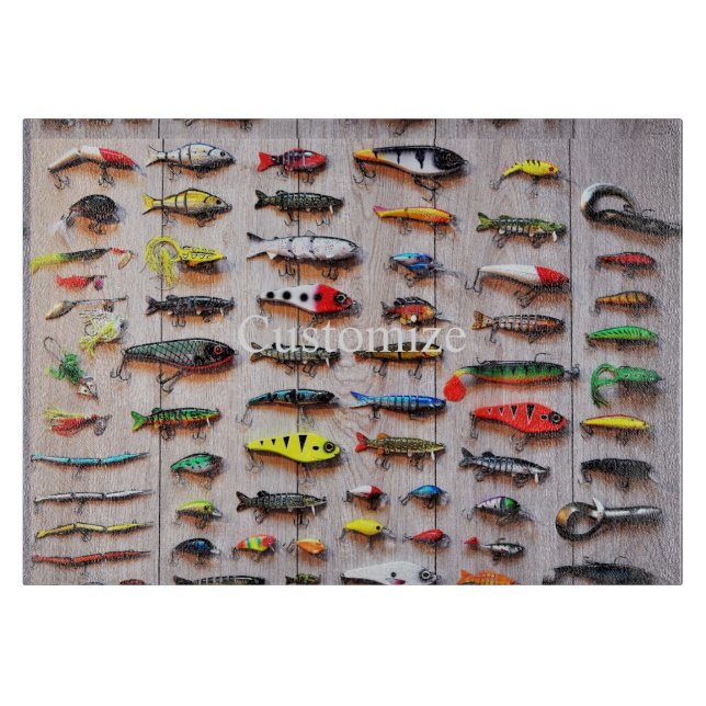 Klassischer Fischfang Thunder_Cove Schneidebrett (Vorderseite)