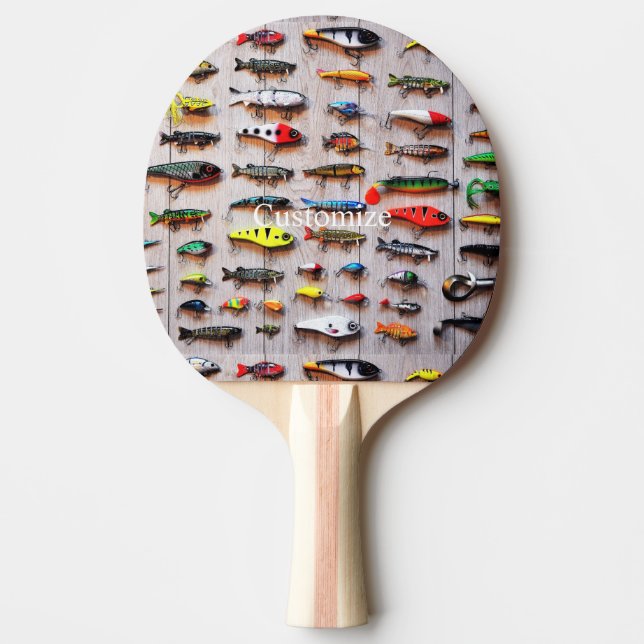 Klassischer Fischfang Thunder_Cove Tischtennis Schläger (Vorderseite)