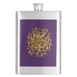 Klassischer Flask Flachmann