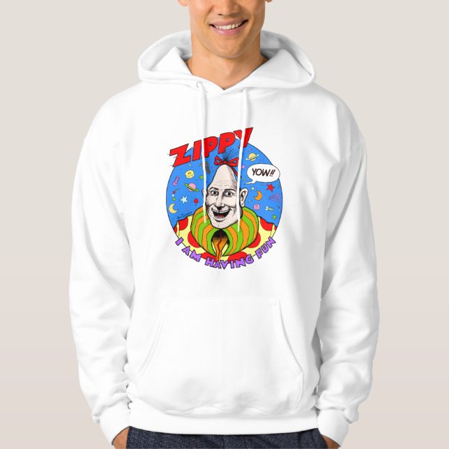 Klassischer flinker "Yow" Hoodie (Vorderseite)