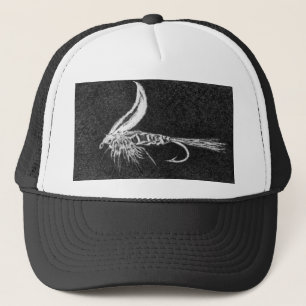 Klassischer Forellenfliegerhut "Gold Ribbed Hare's Truckerkappe