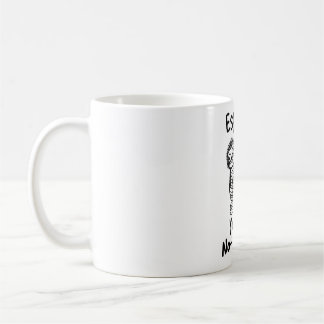 Klassischer frecher faule Faultier Tasse Espresso 