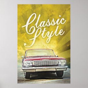 Klassischer Frontstil Poster