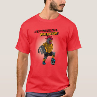 Klassischer Fußball, reine Leidenschaft T-Shirt