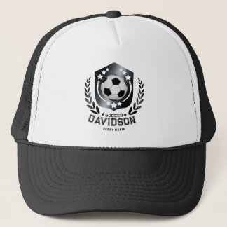 Klassischer Fußballschild | Benutzerdefinierter Te Truckerkappe