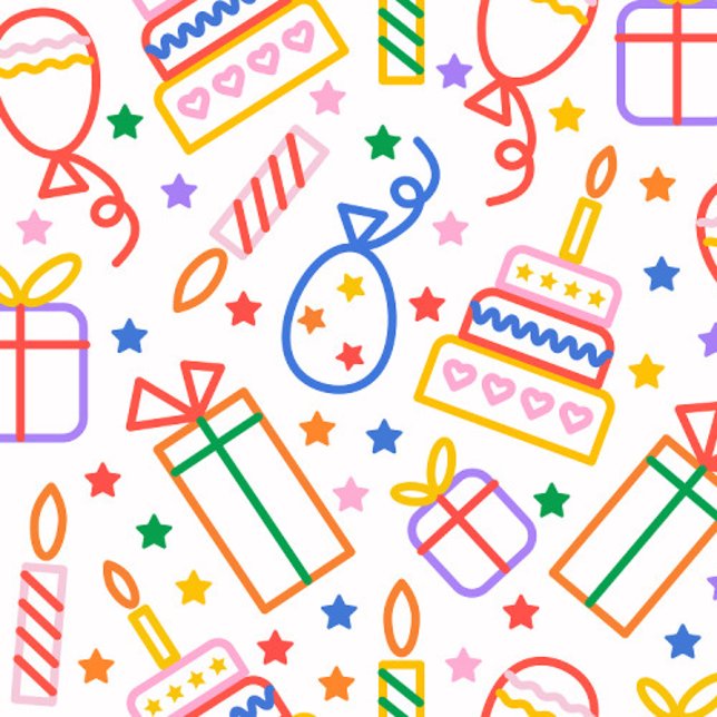 Klassischer Geburtstag  Socken (Happy Birthday Celebration Theme!)