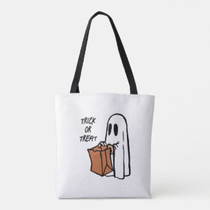 Klassischer Geist mit Beutel Trick oder Treat Cand