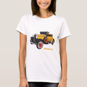 Klassischer gelber Wagen 1931 T-Shirt