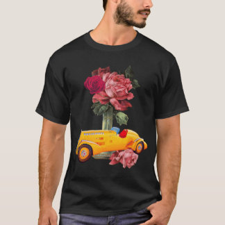 Klassischer gelber Wagen T-Shirt