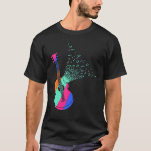 Klassischer Gitarrist Retro Era Vintag Musiker Gui T-Shirt